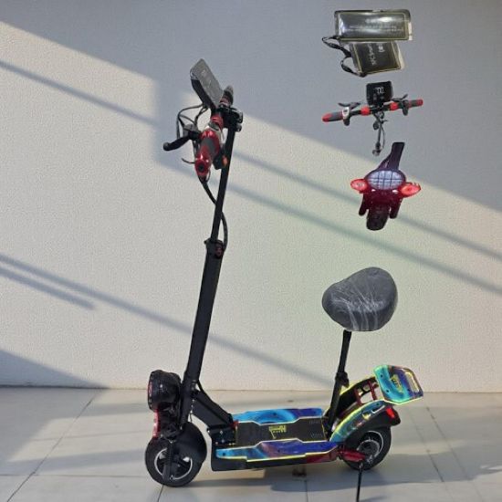 صورة سكوتر الوحش M7 الكهربائي 800 واط – مع إضاءة وشاشة إلكترونية